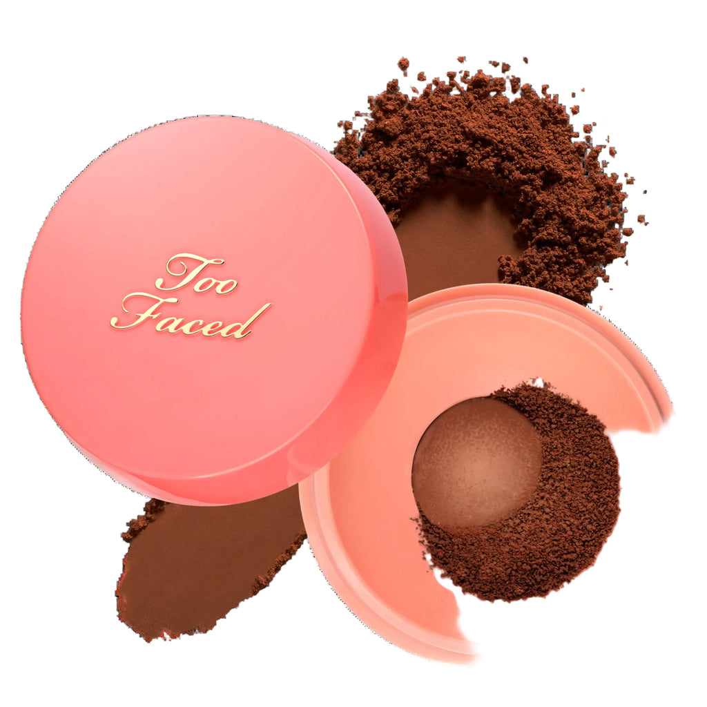 Too Faced Peach Perfector Loose Setting Powder – 24-Hour Lightweight Translucent Formula for Brightening and Blurring Effects