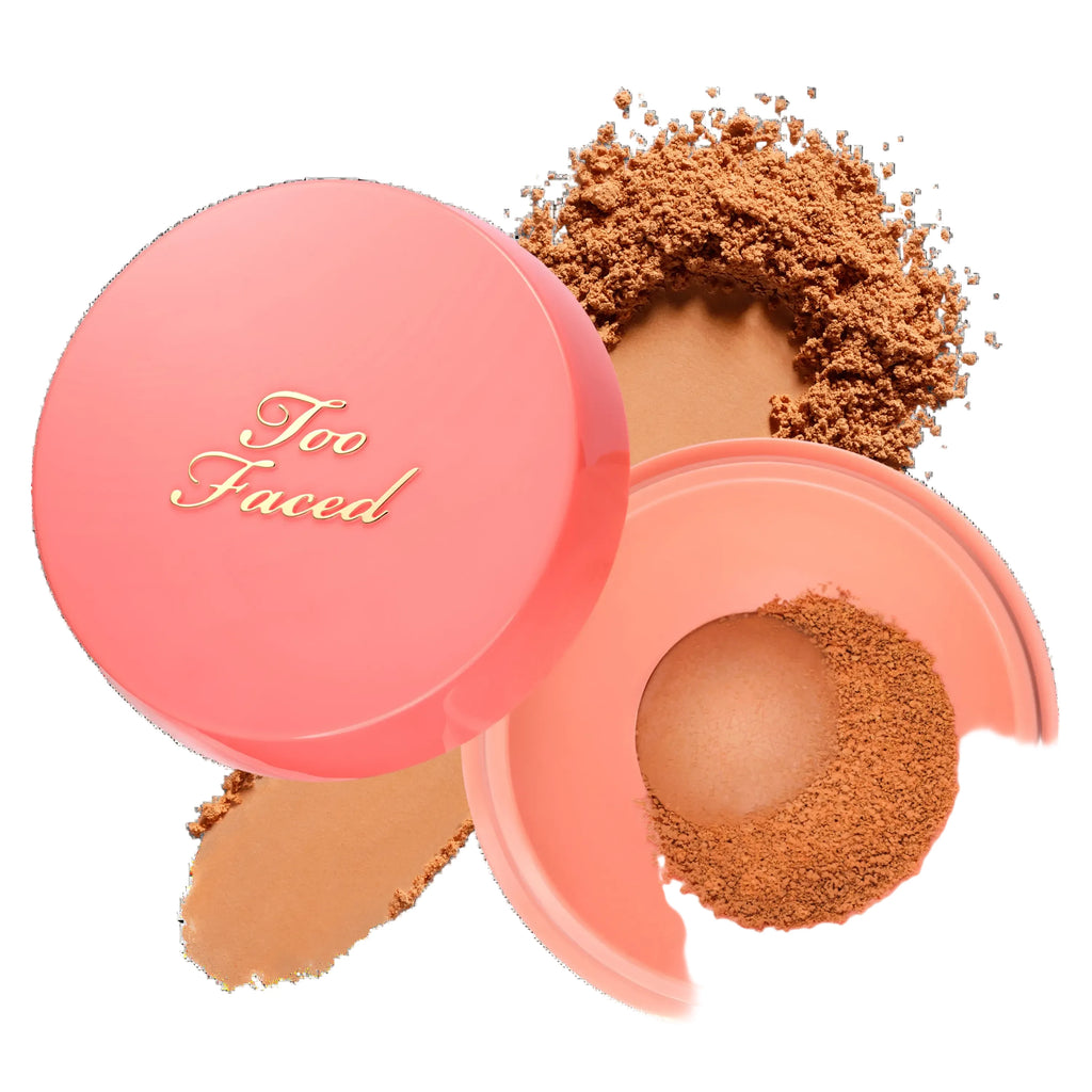 Too Faced Peach Perfector Loose Setting Powder – 24-Hour Lightweight Translucent Formula for Brightening and Blurring Effects