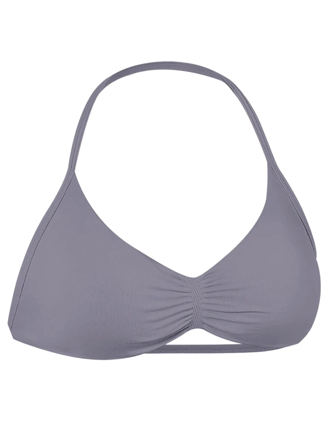 Women'S Solid Color Strappy Sports Bra, Breathable Comfortable Backless Padded Impact Strappy Bra, Workout Bras, Yoga Sports Bra, Quick Drying Running Fitness Sports Bra, Ruched Sports Bra, Sporty Bra