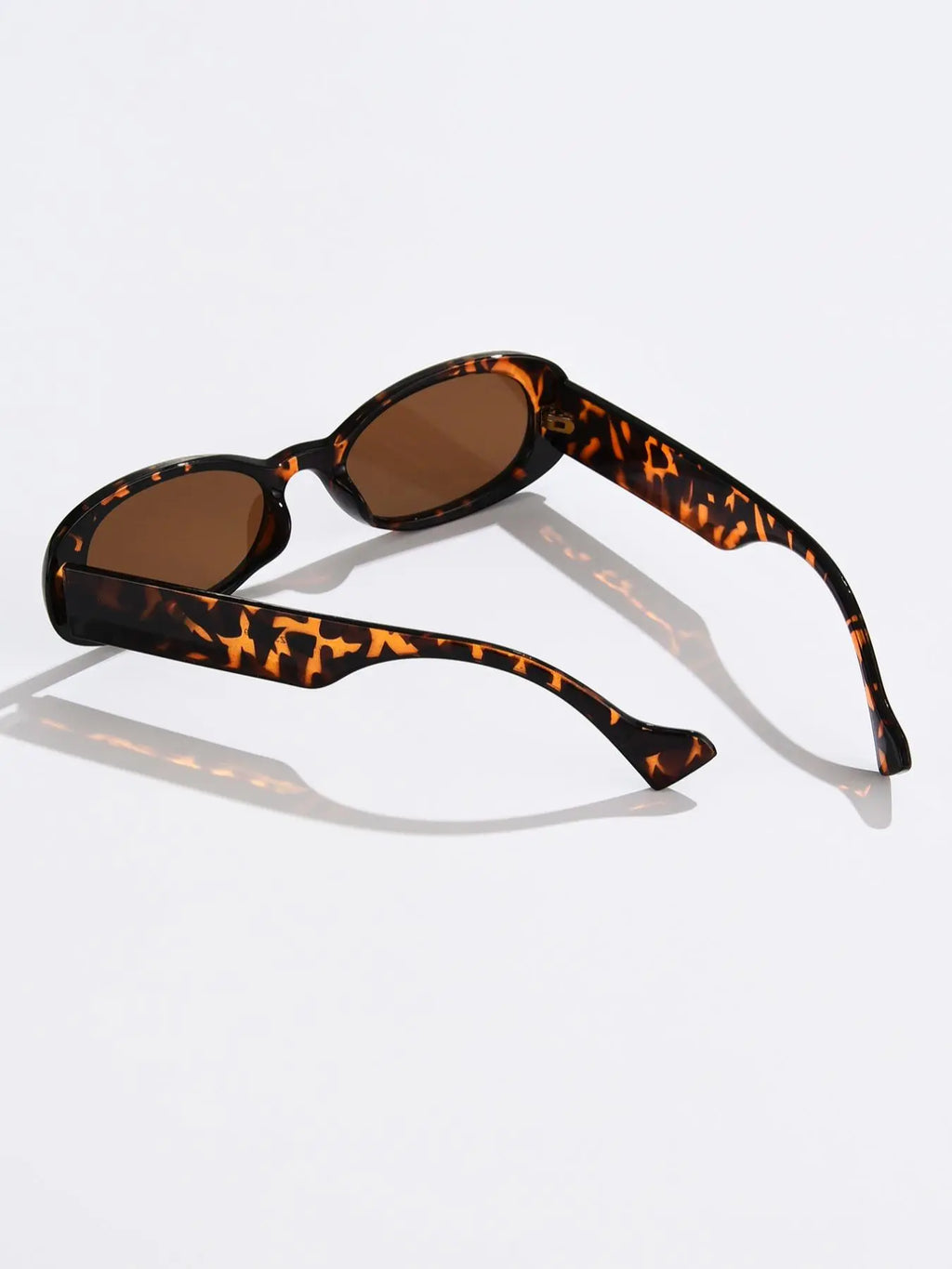 Summer 2025 Trendy Casual Leopard Print Oval Frame Sunglasses for Everyday Use and Travel