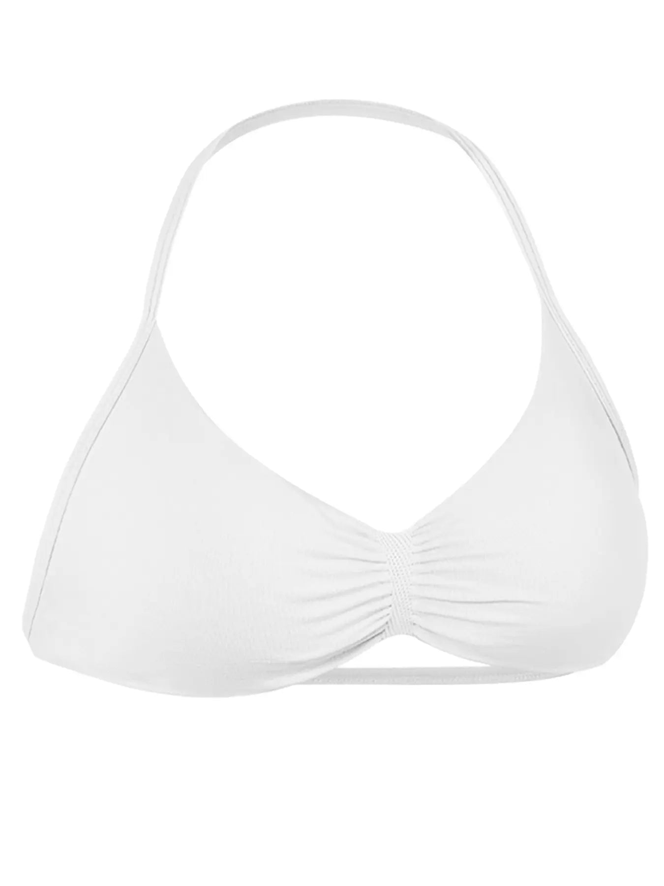 Women'S Solid Color Strappy Sports Bra, Breathable Comfortable Backless Padded Impact Strappy Bra, Workout Bras, Yoga Sports Bra, Quick Drying Running Fitness Sports Bra, Ruched Sports Bra, Sporty Bra