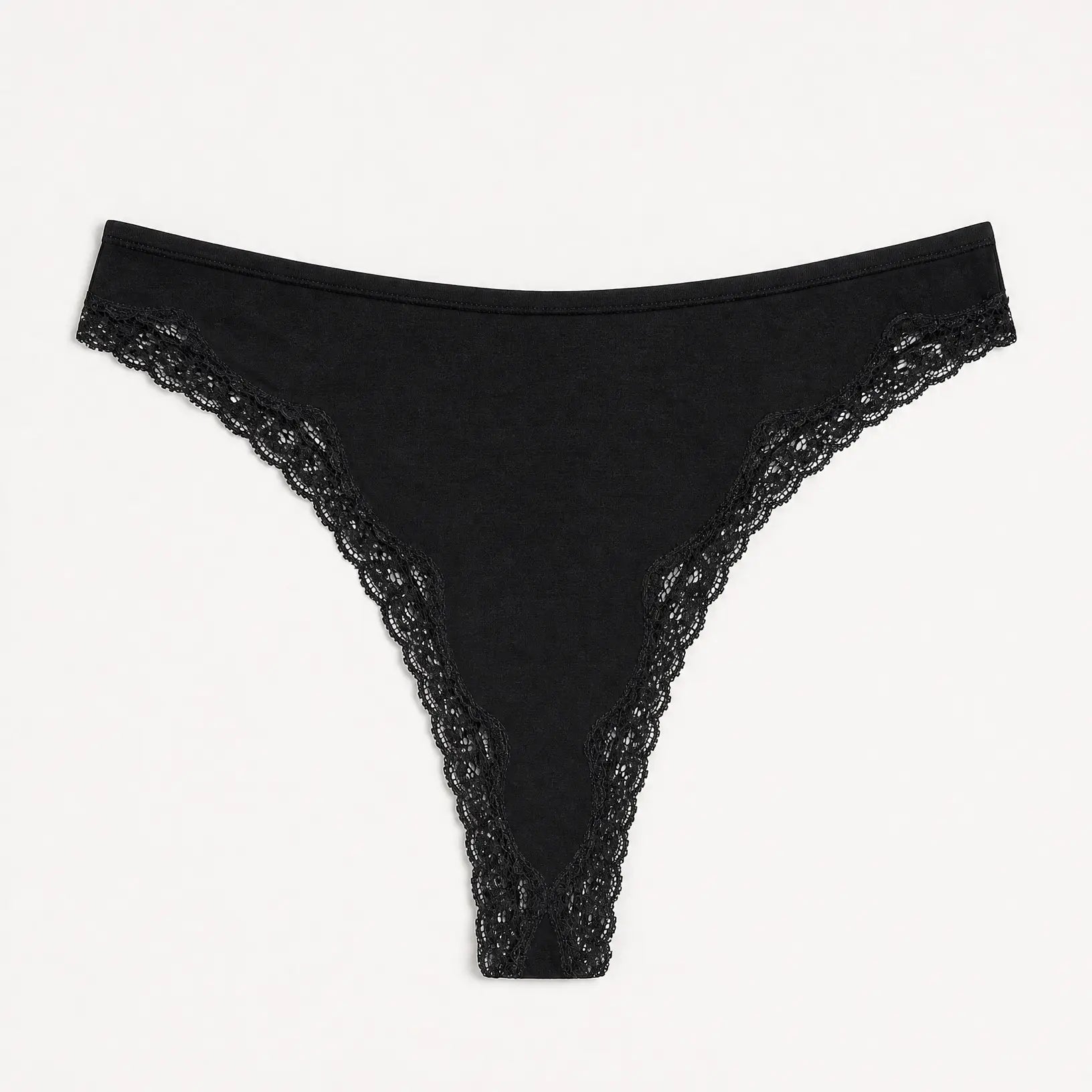 Cotton Bamboo Seamless Thong - Ultra-Soft No-Show Underwear for Daily Comfort
